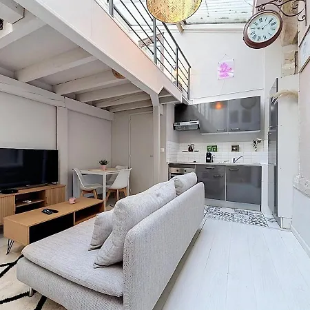 Le Dolce - 3 Pers - Verriere Xxl - Duplex Atypique Clim - Centre Apartment